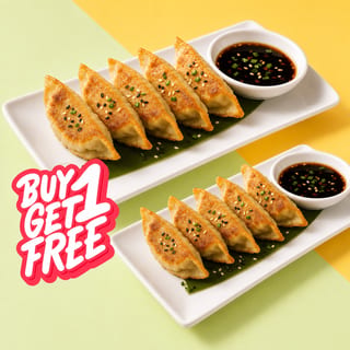 Buy one Get One Free!! Classic Pork Gyoza 4    x2