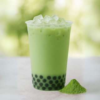 Authentic Japanese Matcha Milk Tea 