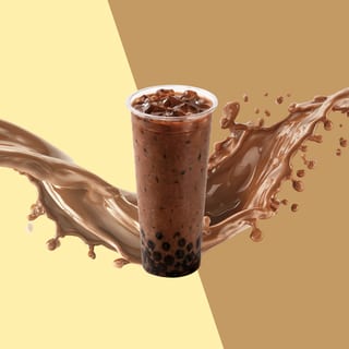 Chocolate Boba Tea (24oz)