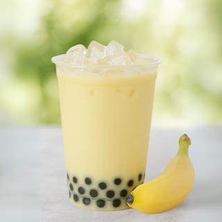 Banana Boba Tea