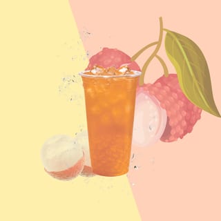 Lychee Tea (24oz)