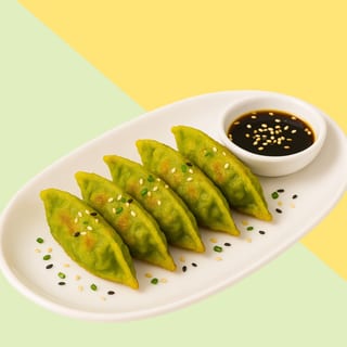 Green Veg. Gyoza 4