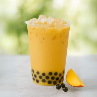 Mango Boba Tea