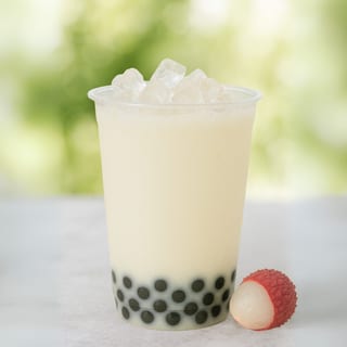 Lychee Boba Tea