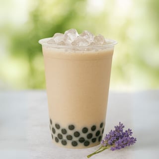 Lavender Boba Tea