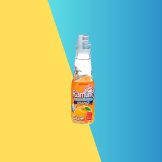 Orange Japanese Soda Ramune