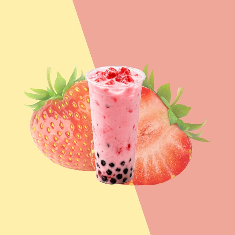 Strawberry Boba Bliss